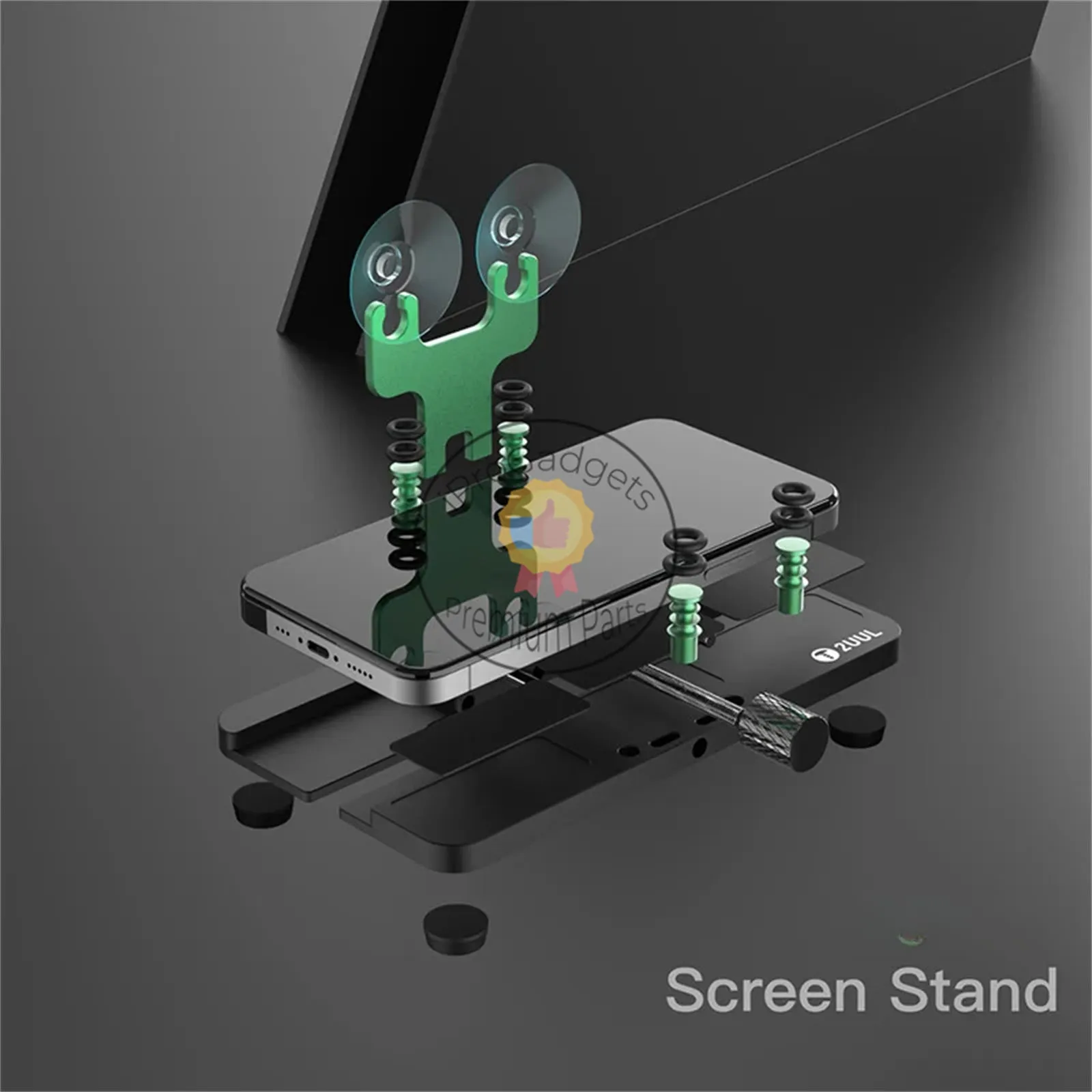 2UUL Screen Stand Fixture Universal Maintenance Clamp BH05 Multi-function LCD Screen Back Cover Opening Repair Tools Fixture