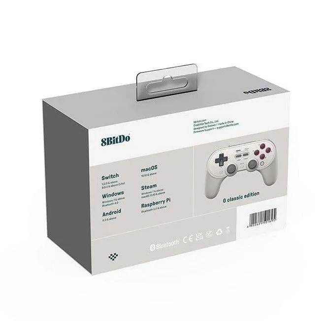 8BitDo Pro 2 Bluetooth Controller: HALL version. For Nintendo Switch, PC, MacOS, Android, Steam, Pi