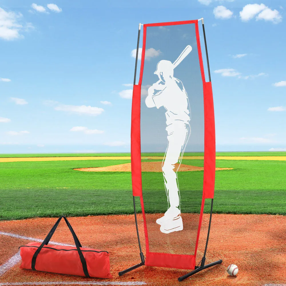 9 Target Pitching Net Strike Zone Training Aid Everfit