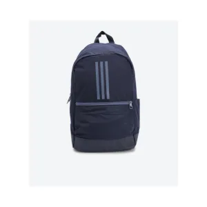 Adidas- Top Zip Closure Front Pocket Details Backpack- Navy