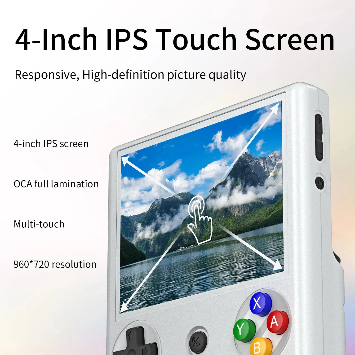 ANBERNIC RG 406V Handheld Game Console 4" IPS Multi-touch Screen Android13 RG406V Retro Video Games Support 1080p DP FOTA Update