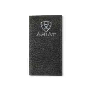 Ariat Bull Hide Black Rodeo Wallet