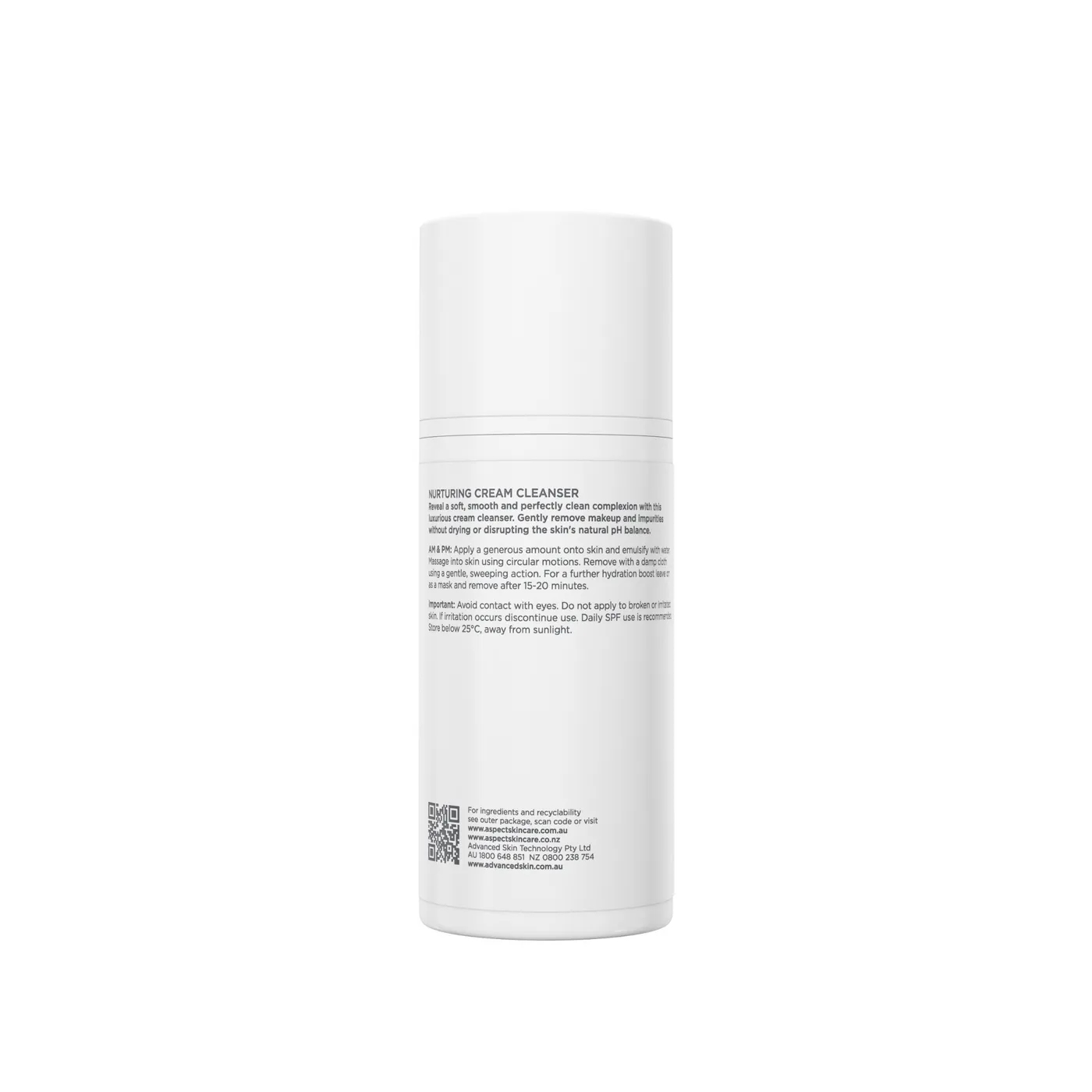 ASPECT DR Nurturing Cream Cleanser 100ml **New Product**