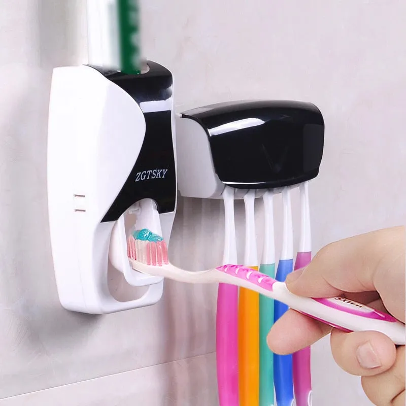 Automatic Toothpaste And Toothbrush Holder (5pcs)