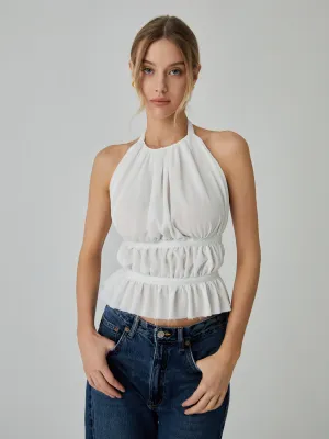 Backless Halter Graceful Tank Top