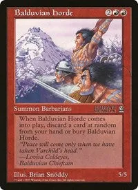 Balduvian Horde (Oversized) [Oversize Cards]