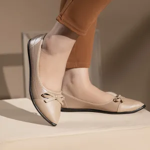 Beige Casual Pumps LPR900006