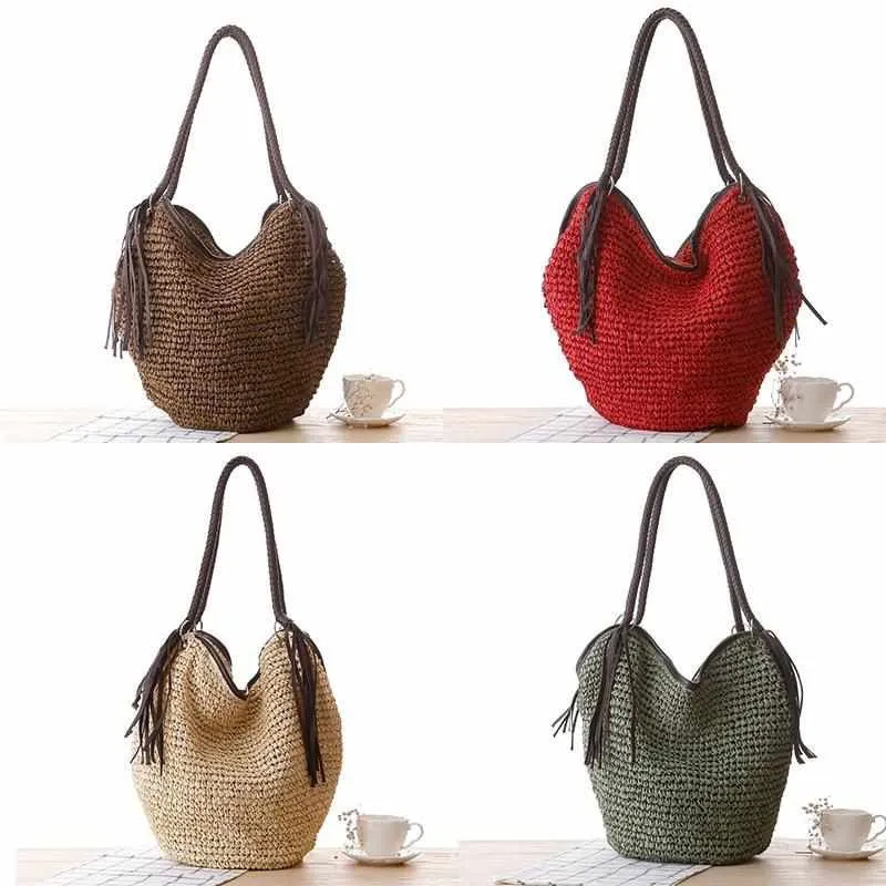 Big Straw Beach Bags