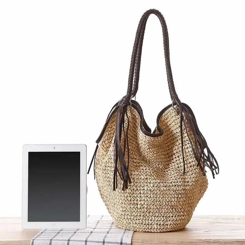 Big Straw Beach Bags