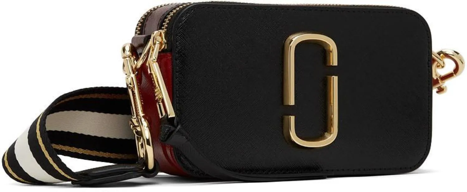 Black & Red 'The Snapshot' Shoulder Bag