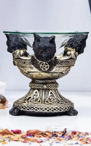 Black Cats Oil Burner