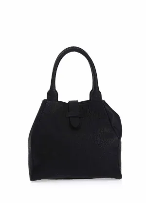 Black Leather Handbag