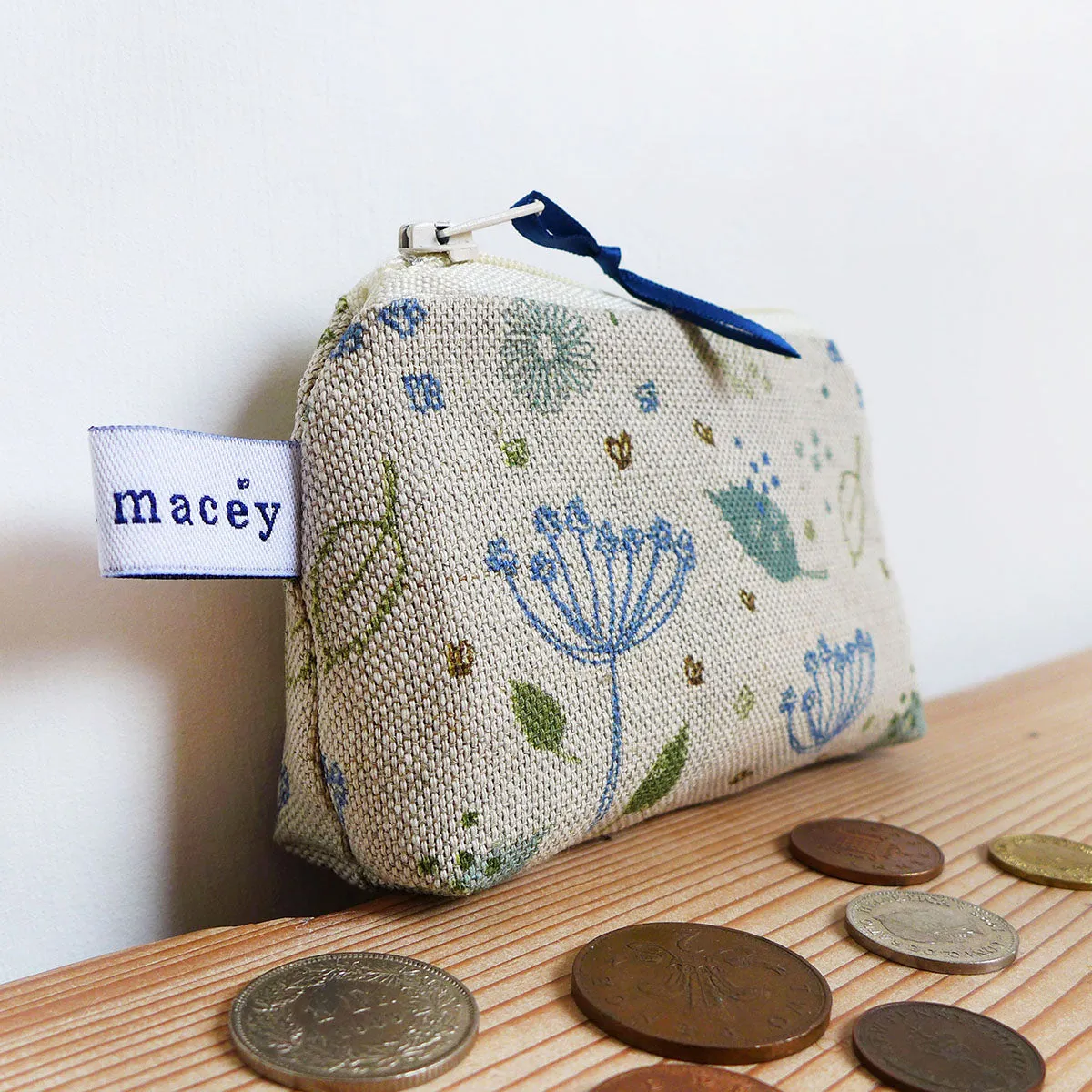 Blue Parsley Coin Purse