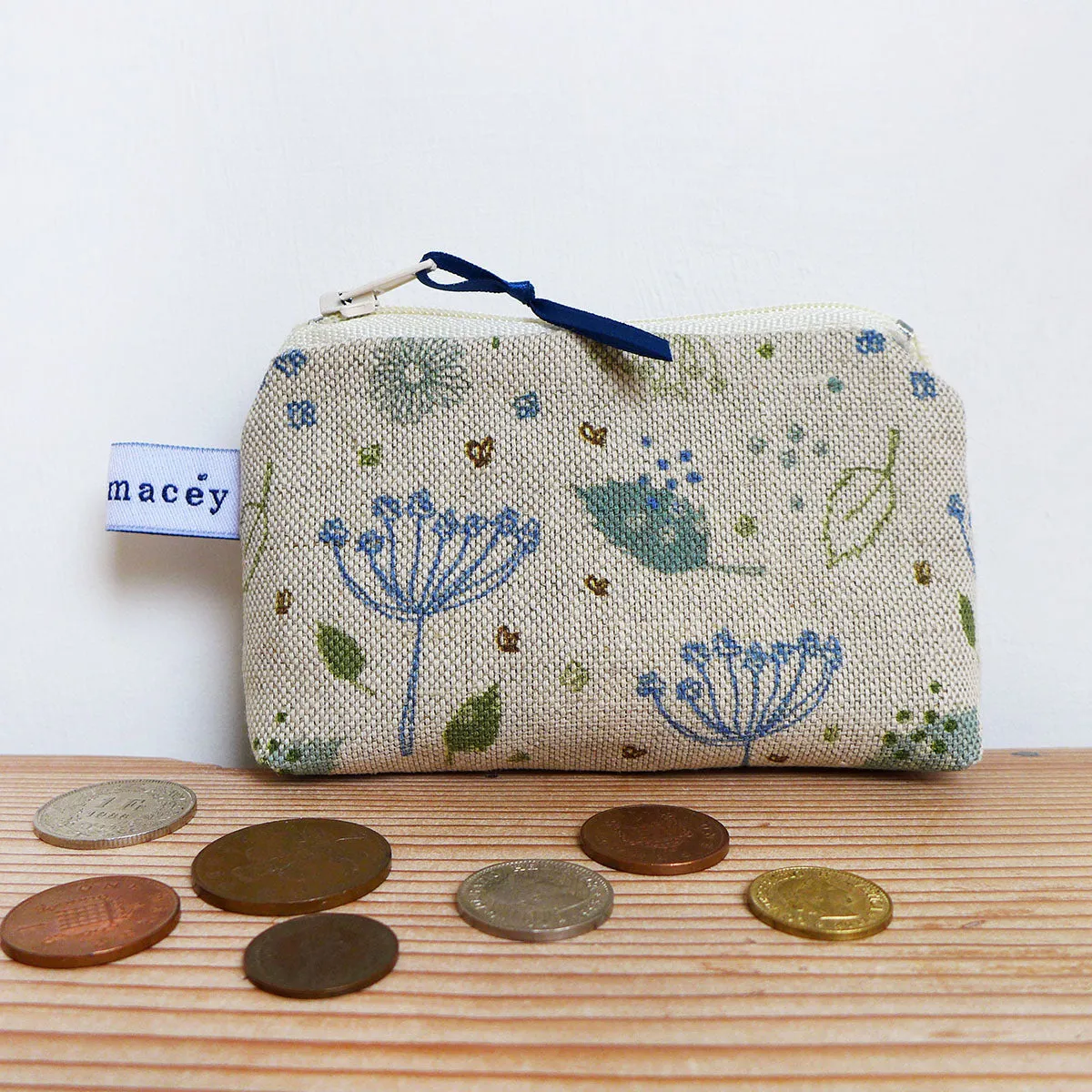 Blue Parsley Coin Purse