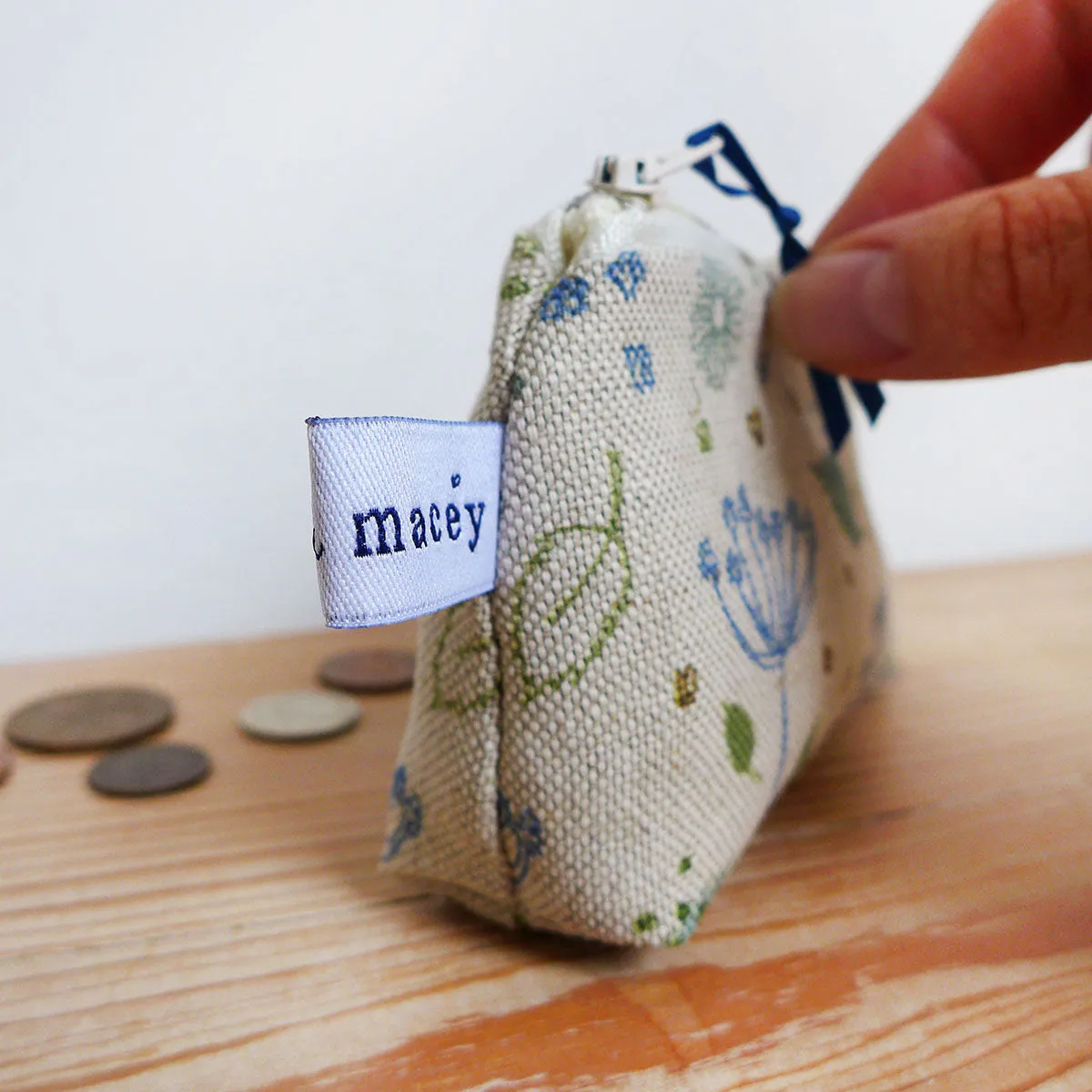 Blue Parsley Coin Purse