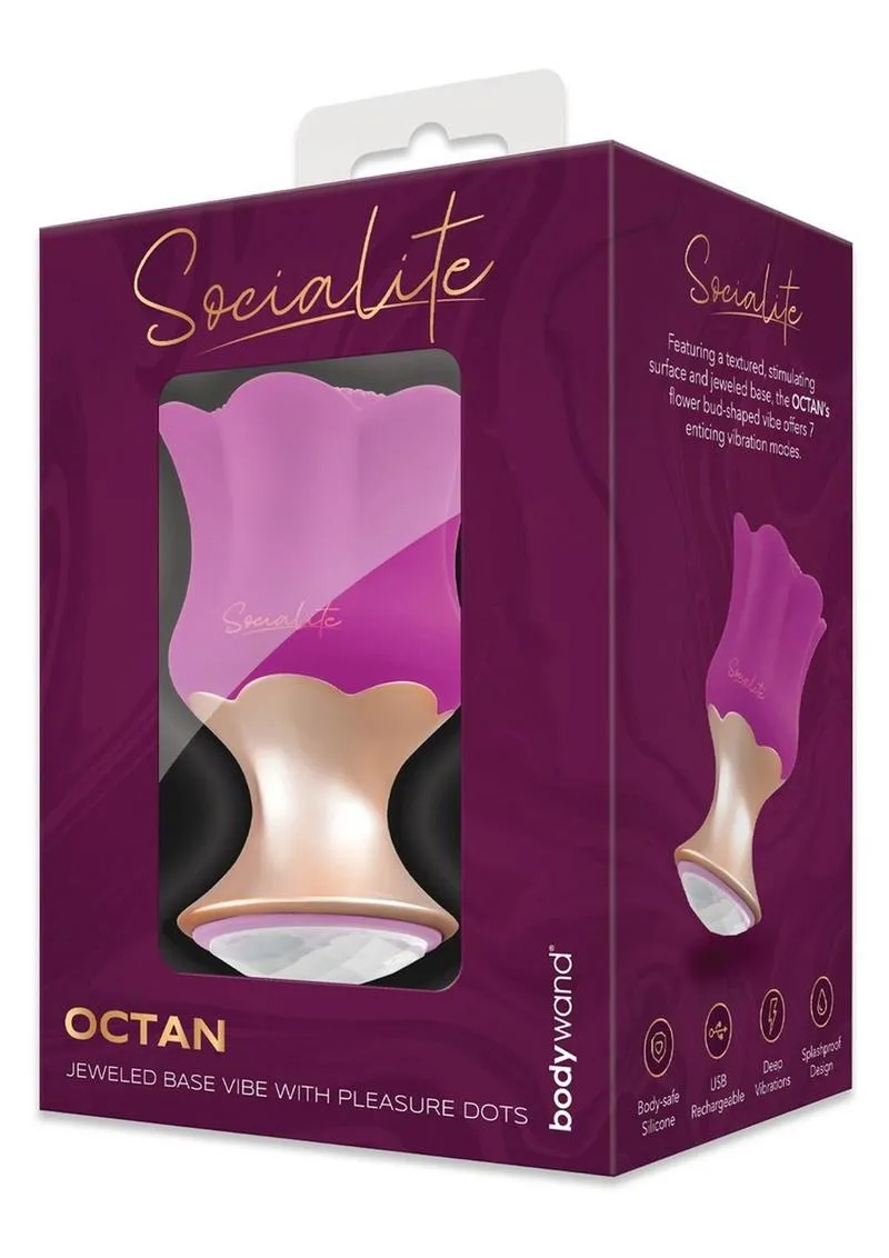 Bodywand Socialite Octan Rechargeable Silicone Massager