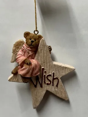 Boyds Bear Ornament -Graceful Wish