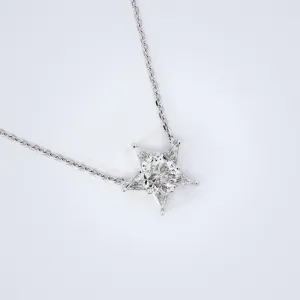 Brilliant Star Diamond Necklace