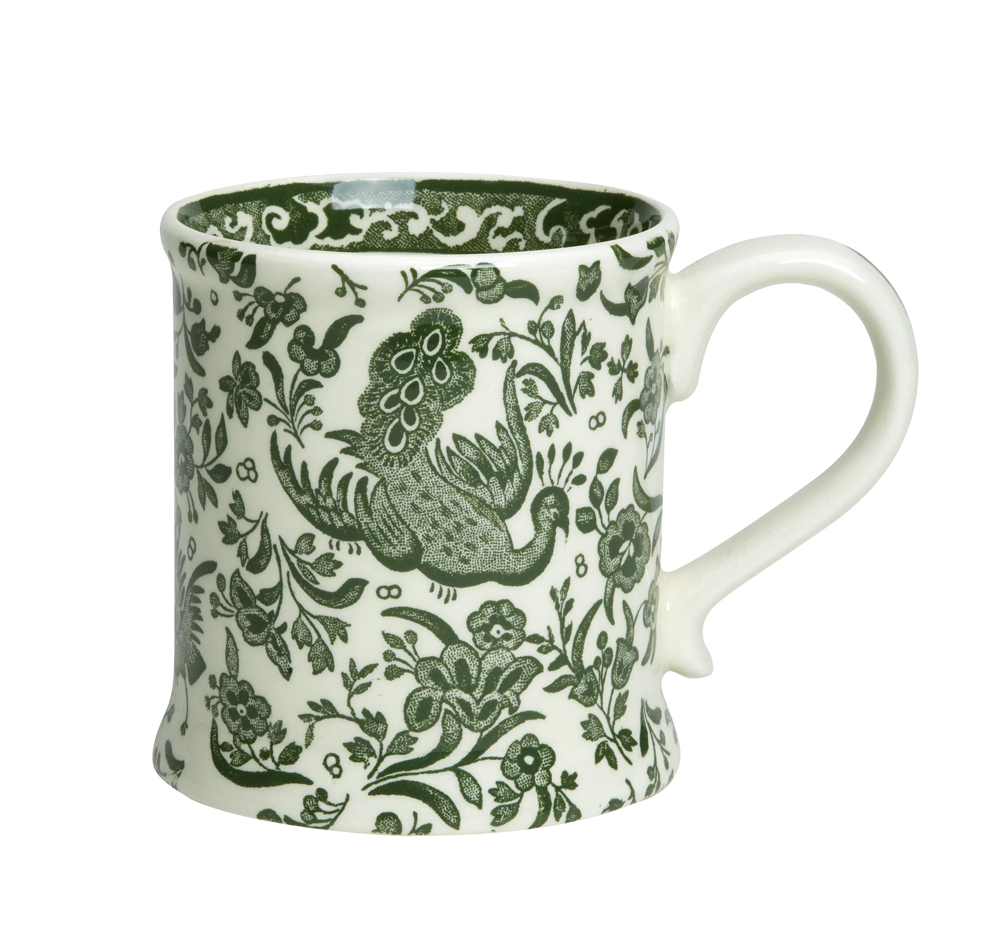 Burleigh Green Regal Peacock Dinnerware