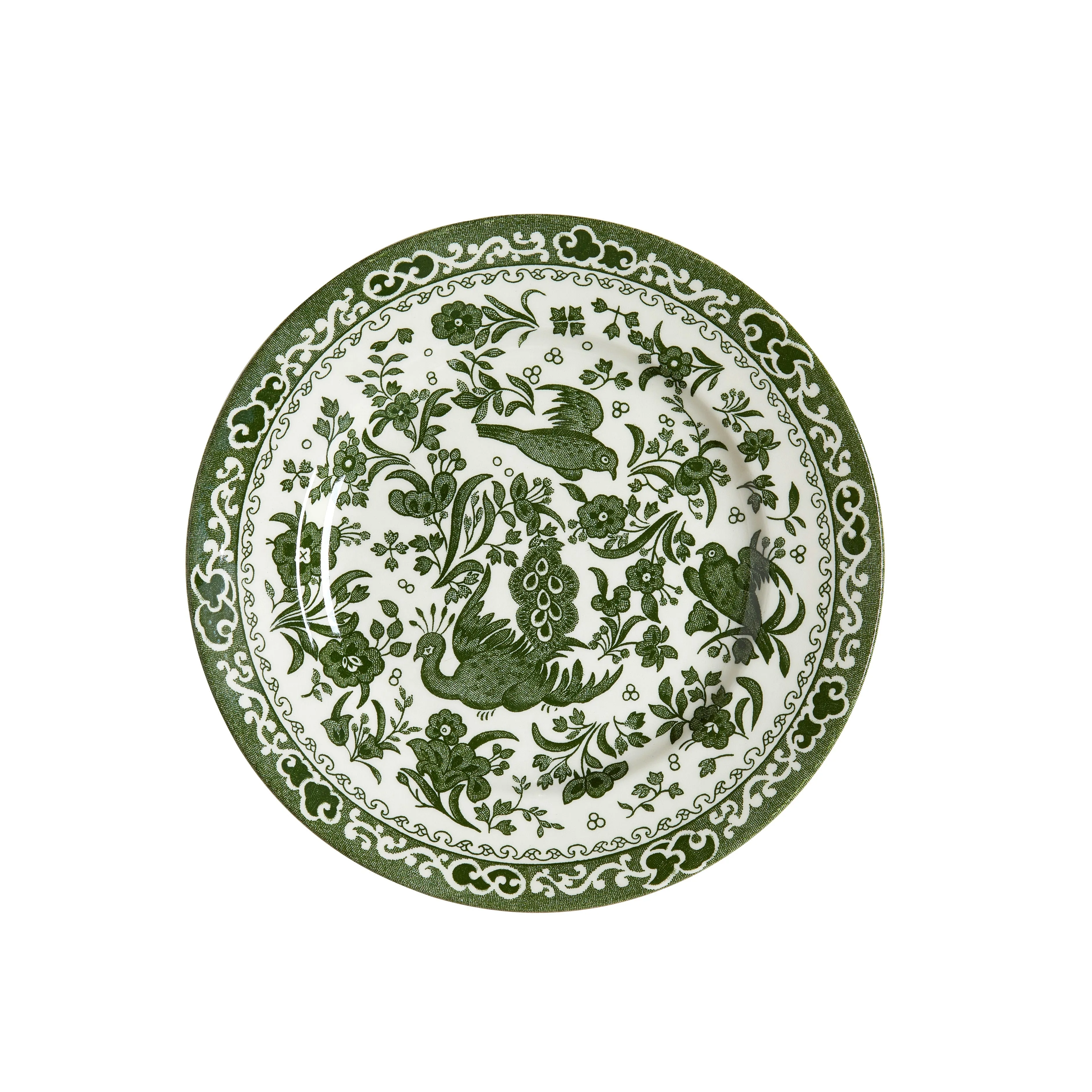 Burleigh Green Regal Peacock Dinnerware