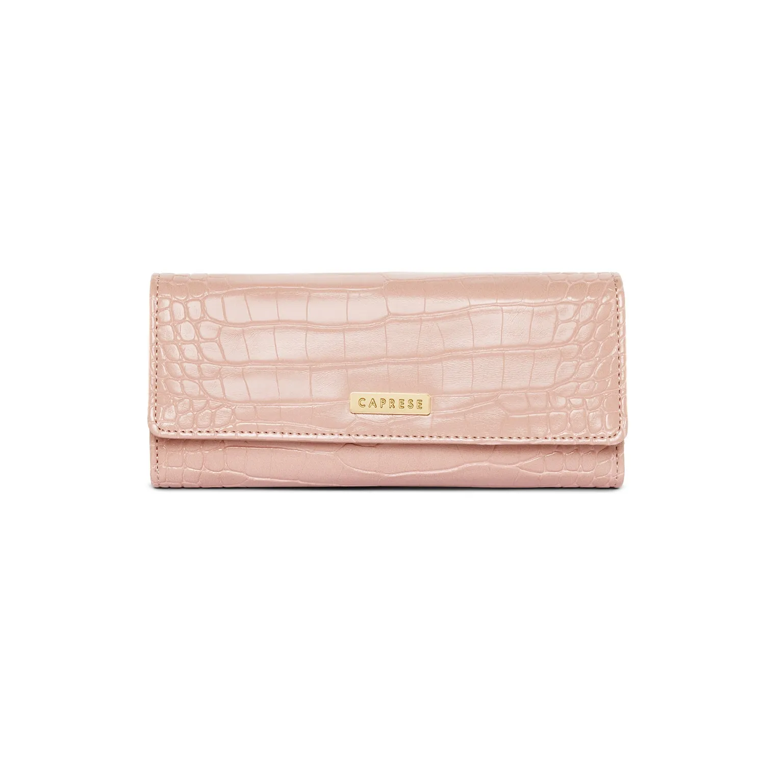 Caprese Ariana Flap Wallet Medium Cream