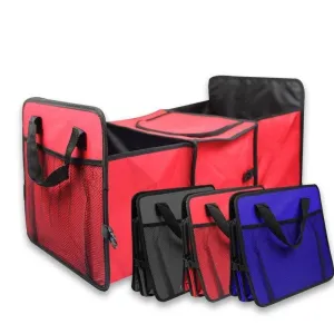 Car Trunk Organizer - Collapsible Toys, Food Storage