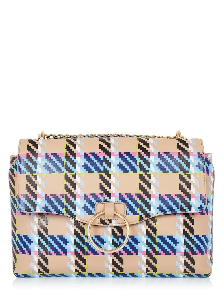 Casey Check Cross Body Bag