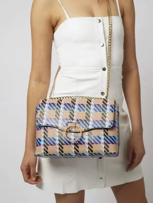 Casey Check Cross Body Bag