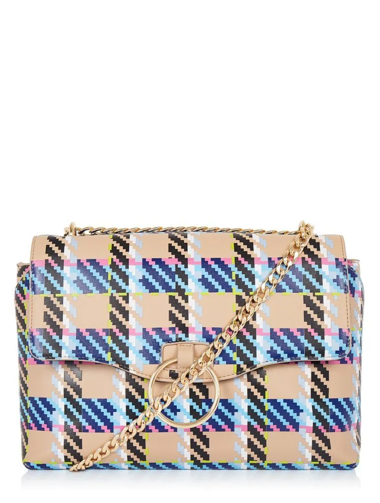 Casey Check Cross Body Bag