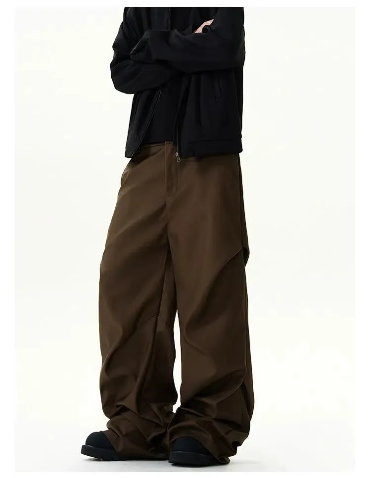 Casual Pleated Detail Pants