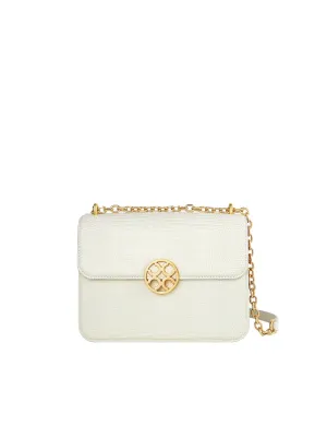 Chain Shoulder Bag - White