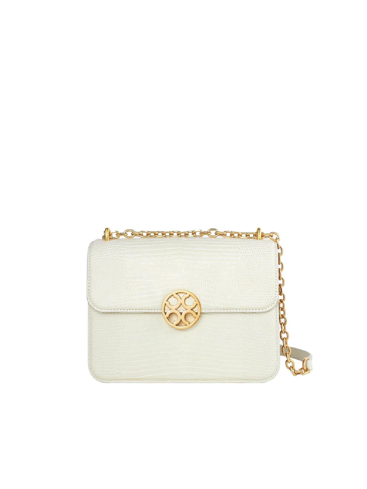 Chain Shoulder Bag - White