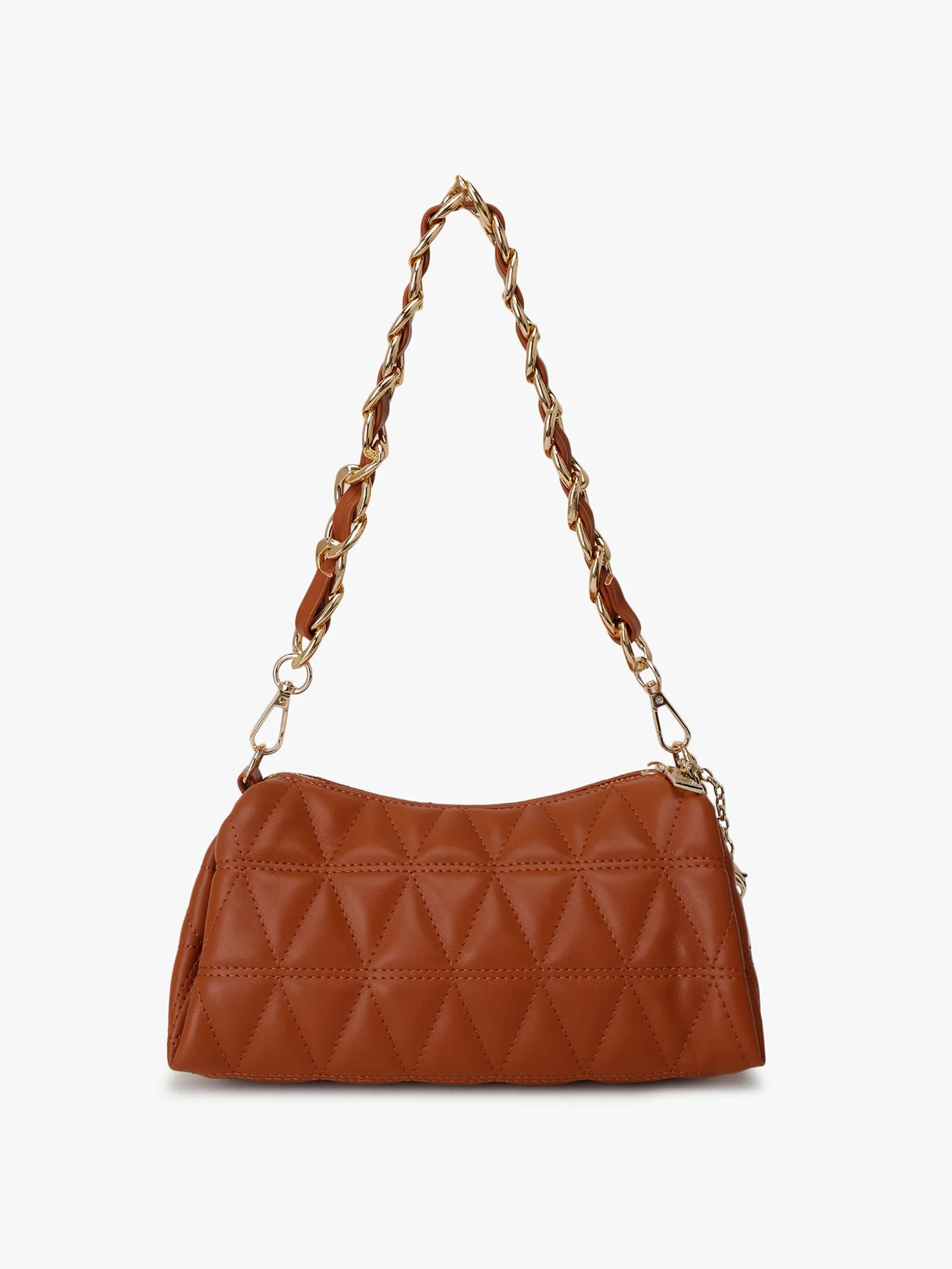 Chain Strap Quilted Shoulder Bag