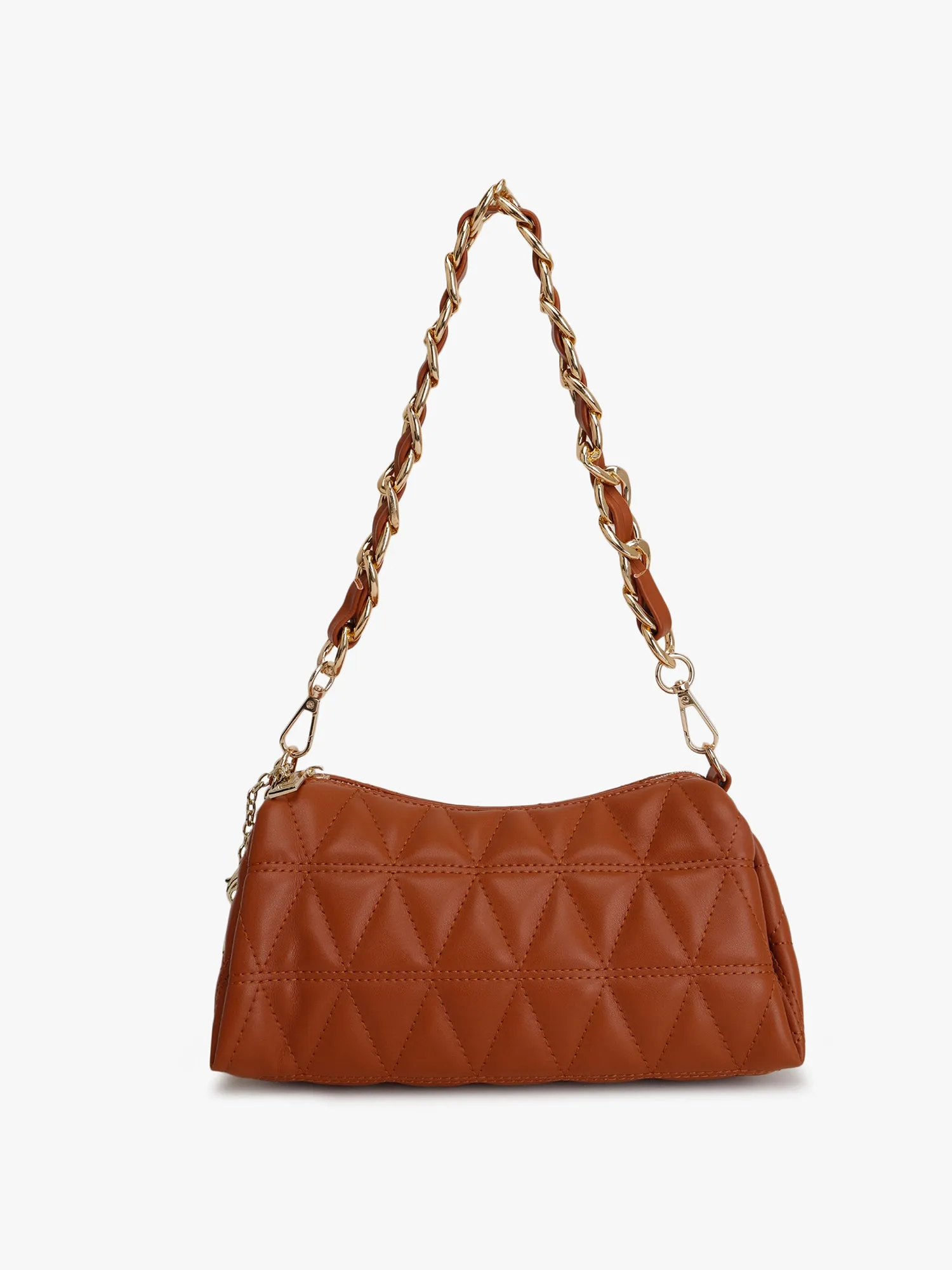 Chain Strap Quilted Shoulder Bag