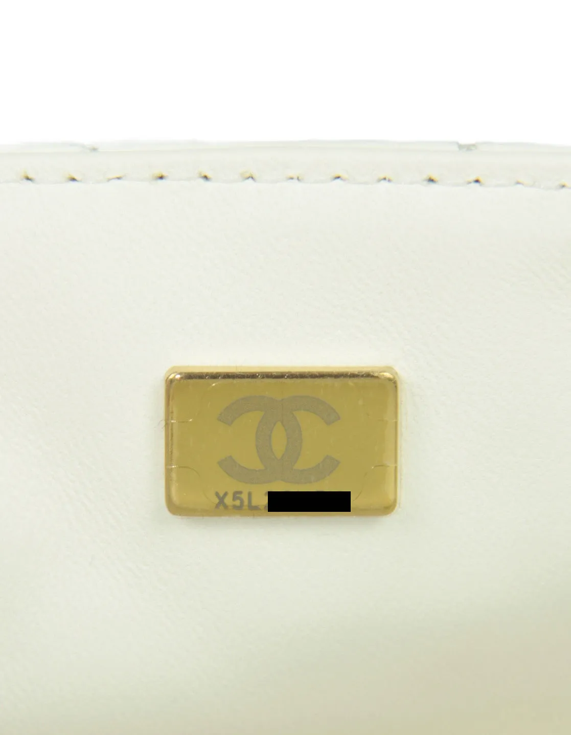 Chanel 2024 White 2.55 Mini 224 Reissue Flap