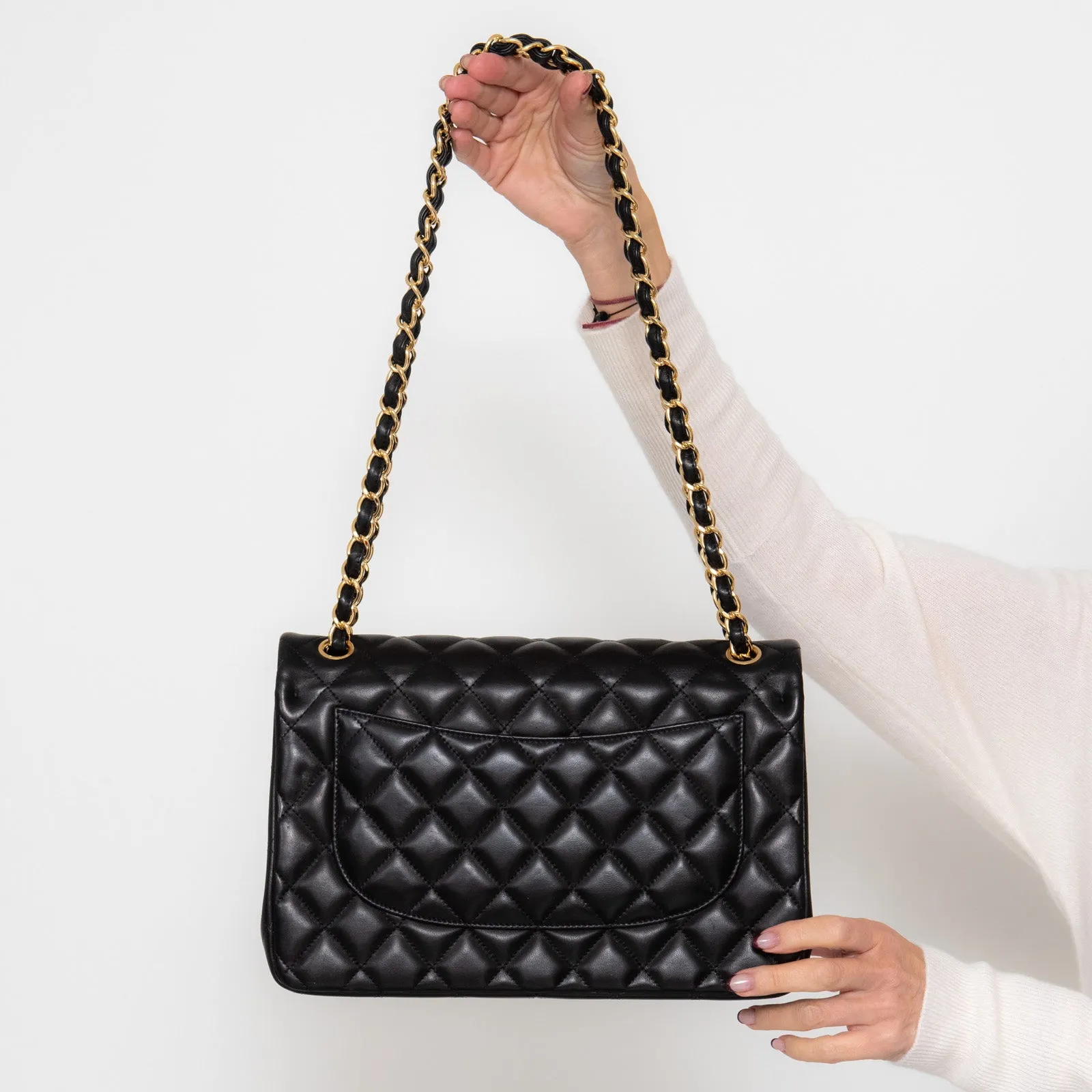 Chanel Black Jumbo Double Flap Bag