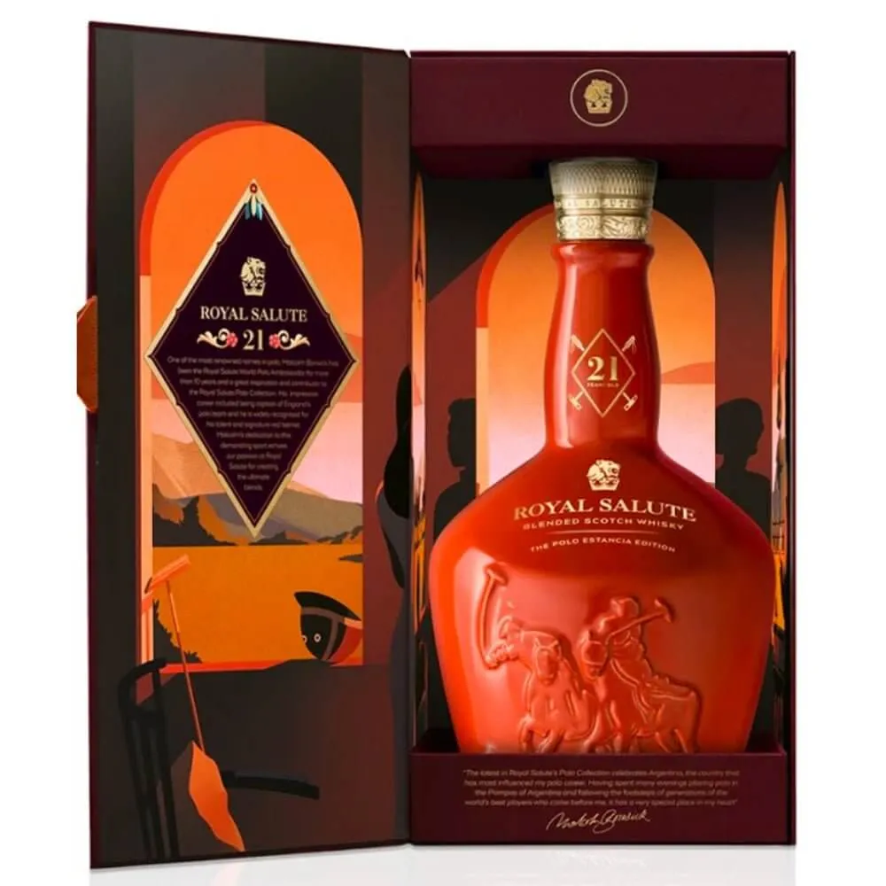 Chivas Regal Royal Salute 21 Year Old Polo Estancia Edition