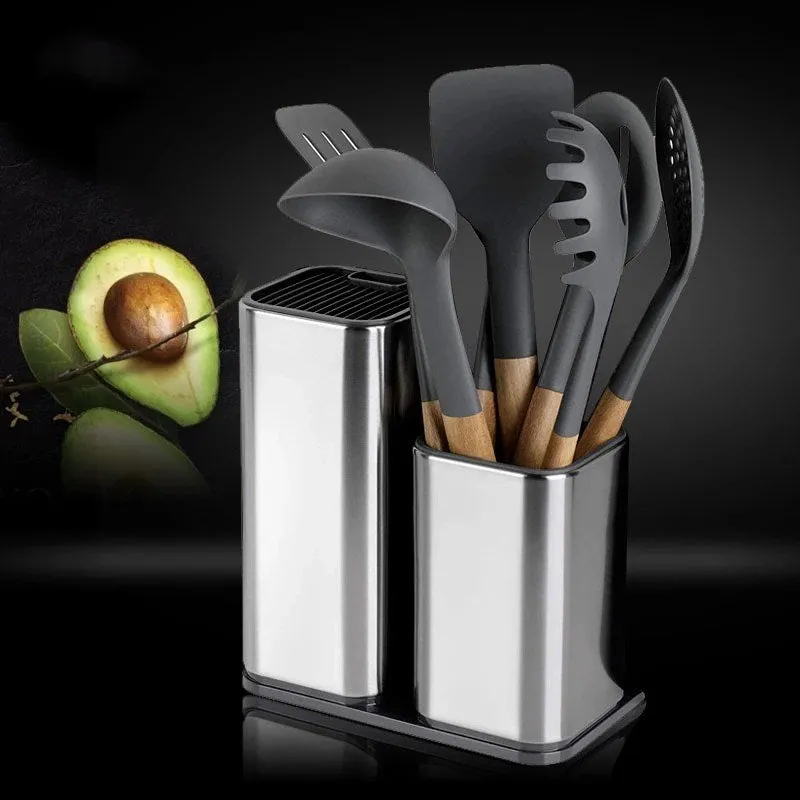 Creative Tool Holder Large Capacity Holder Multifunctional Kitchen Tools and Kitchenware