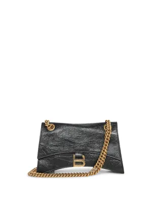 Crush Chain Black Bag