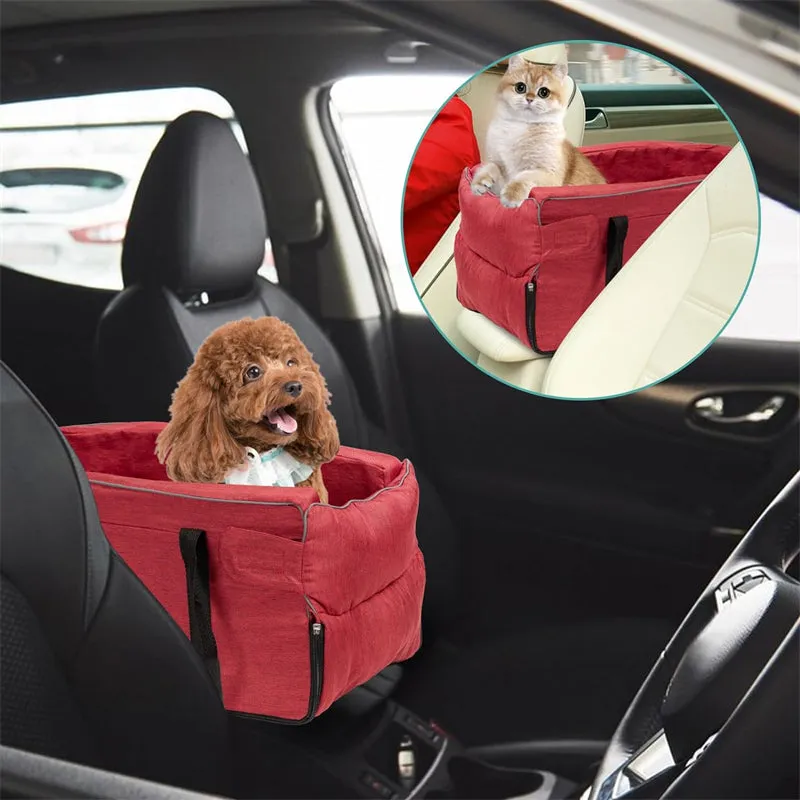 Dog Car Center Console Seat