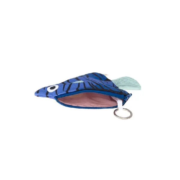 Don Fisher Australia Keychain Purse - Blue Batfish