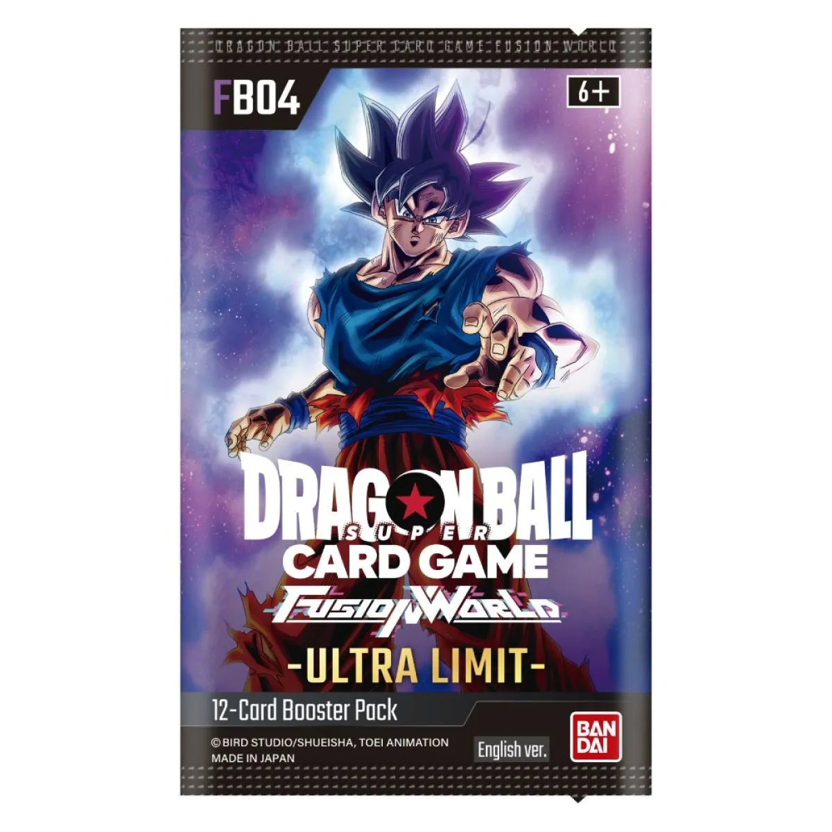 Dragon Ball Super Card Game: Fusion World - Ultra Limit Booster Pack