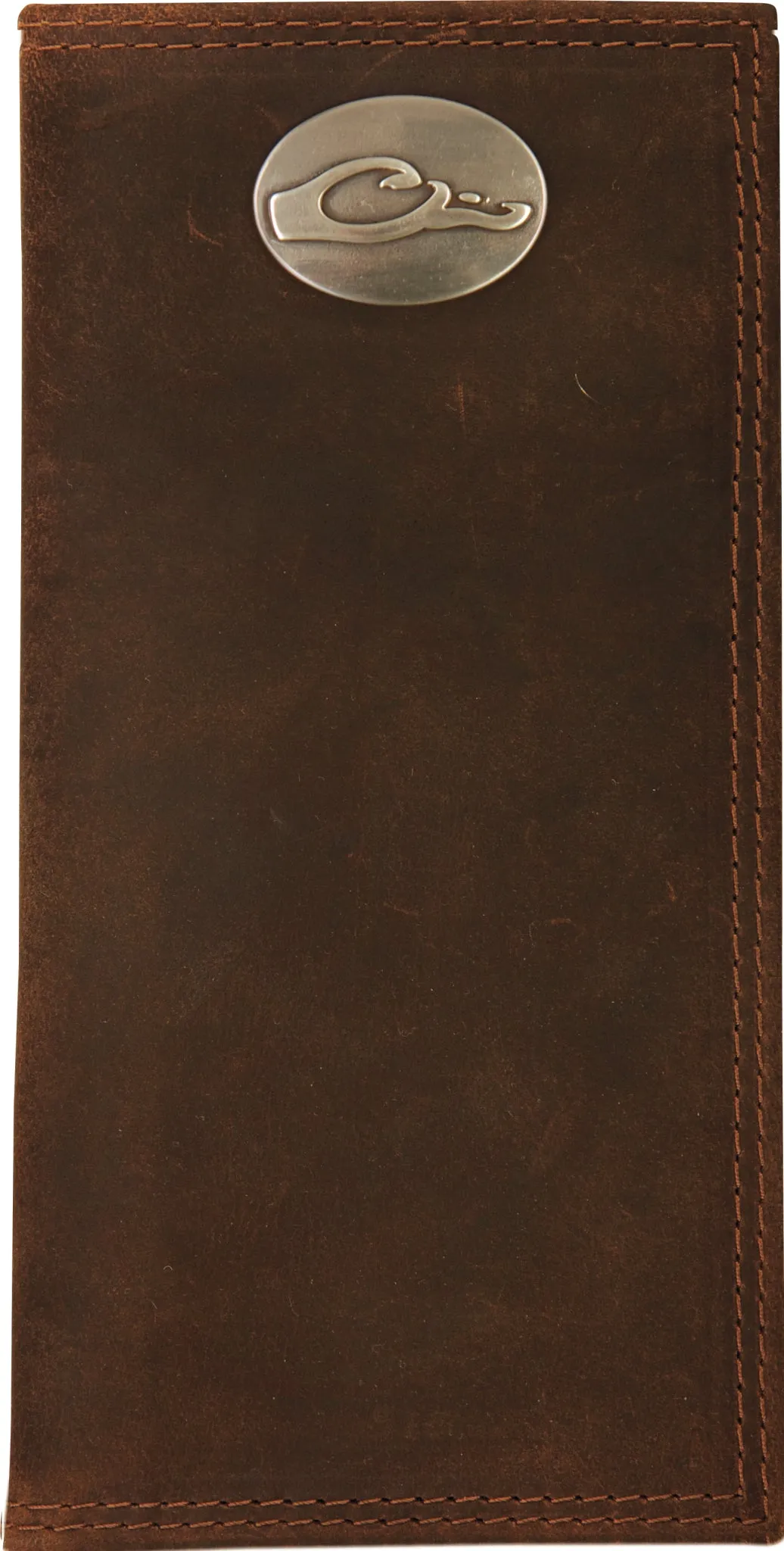 Drake Leather Checkbook Wallet