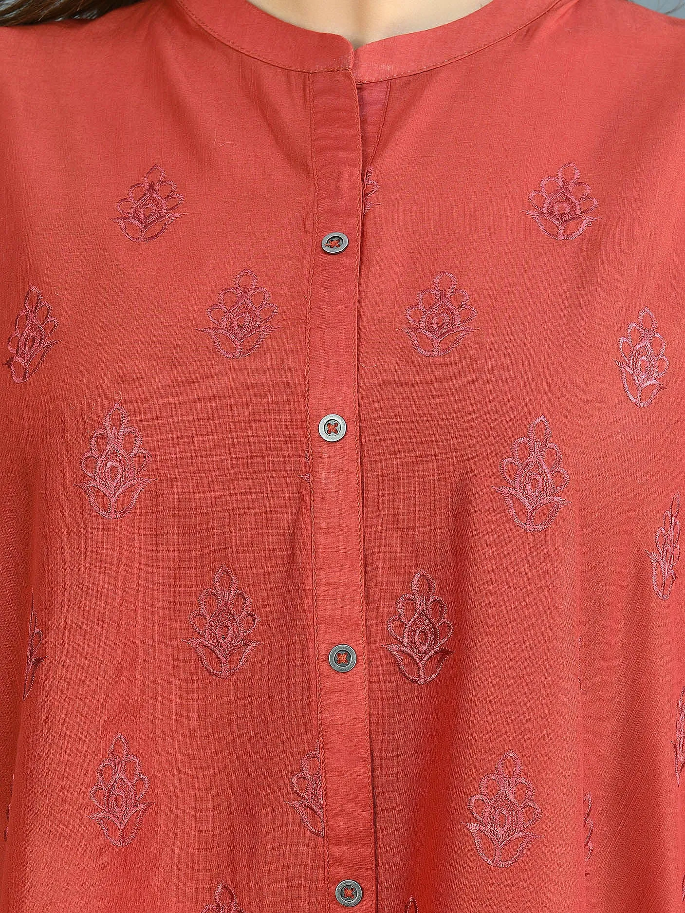 Embroidered Lawn  Shiffly Shirt