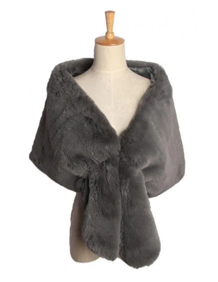 Faux fur wrap/stoles