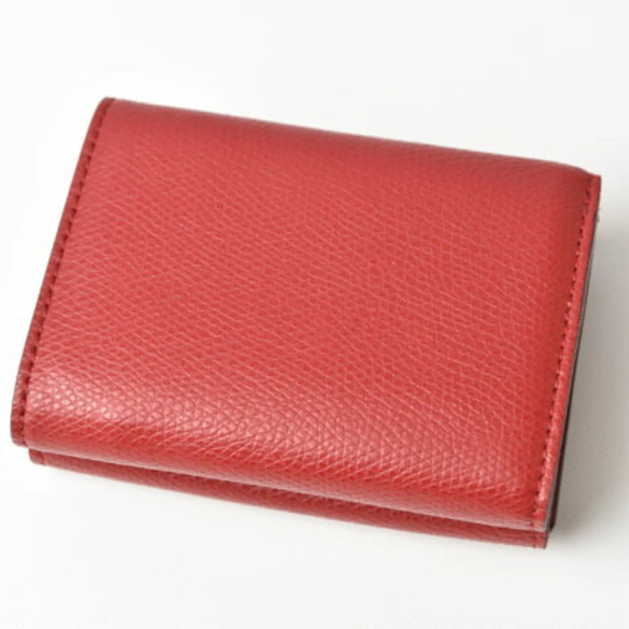 Fendi outlet FENDI trifold wallet F is IS micro 8M0395 ROSSO red