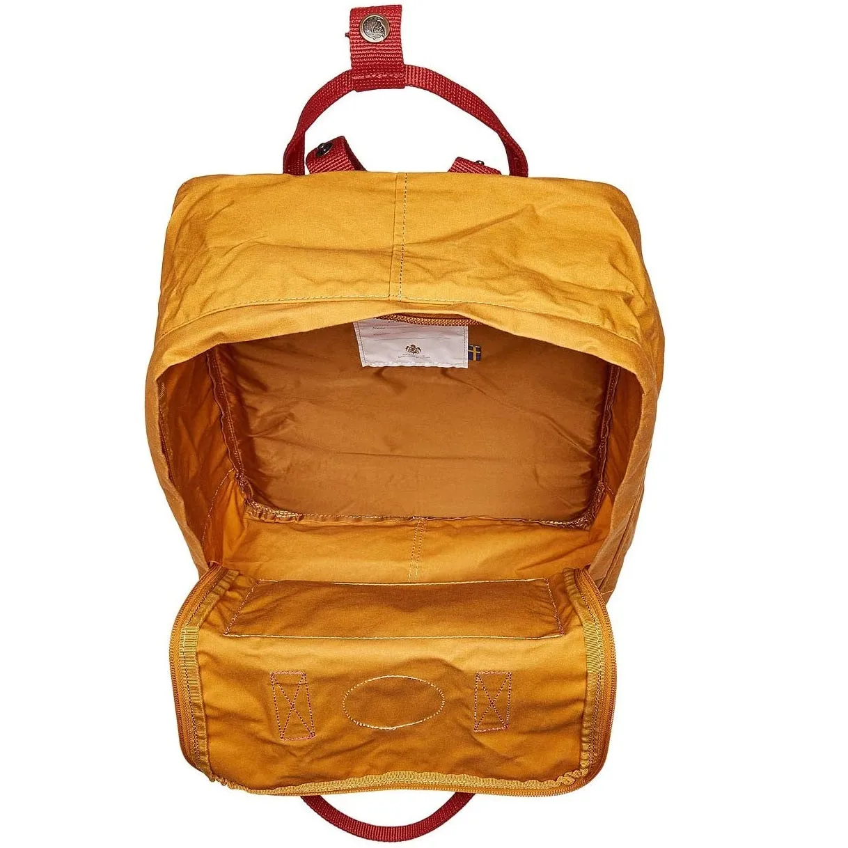 Fjallraven | Kanken Classic Backpack for Everyday | Acorn/Ox Red