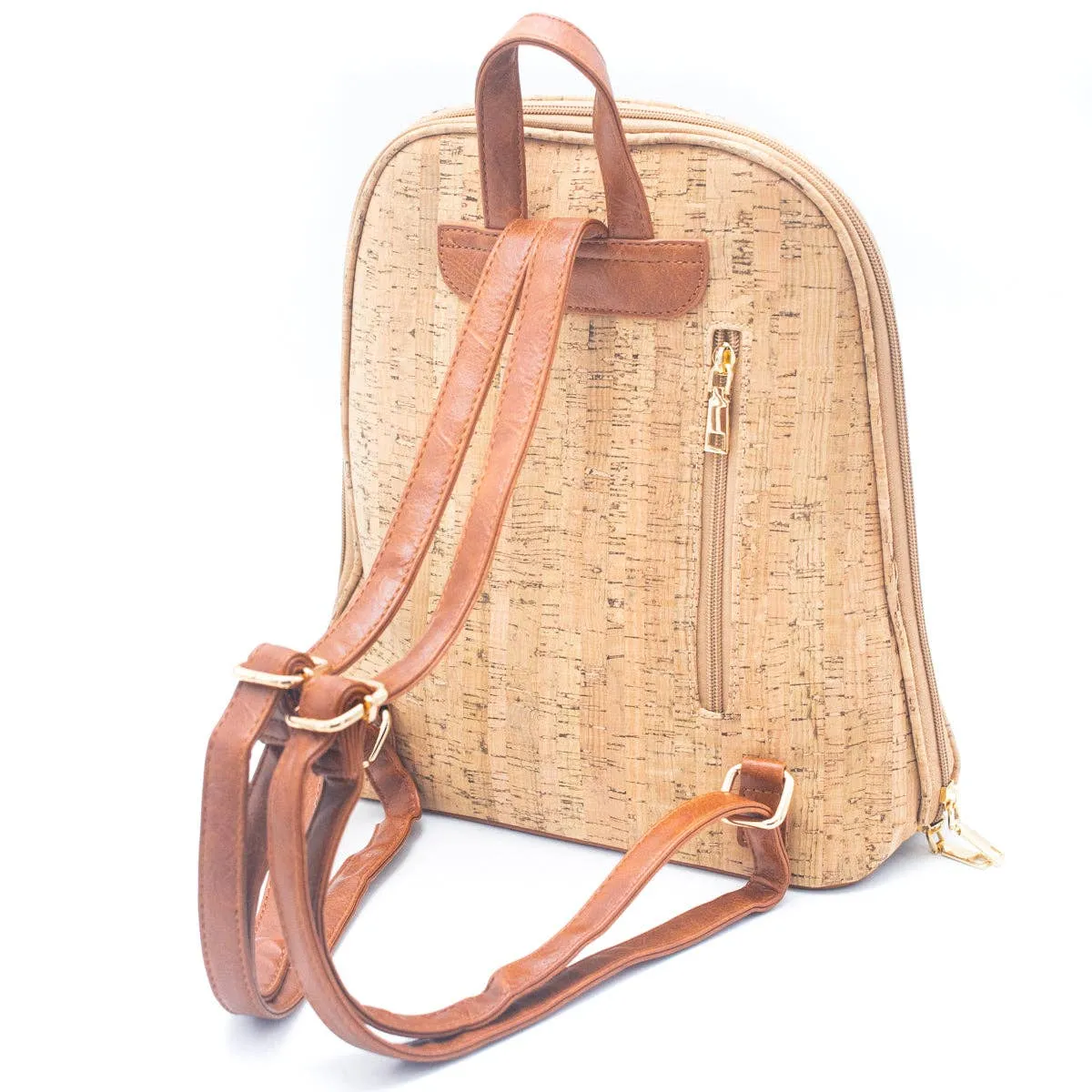 Flash Sale Natural Cork Floral Print Women's Backpack BAGF-061