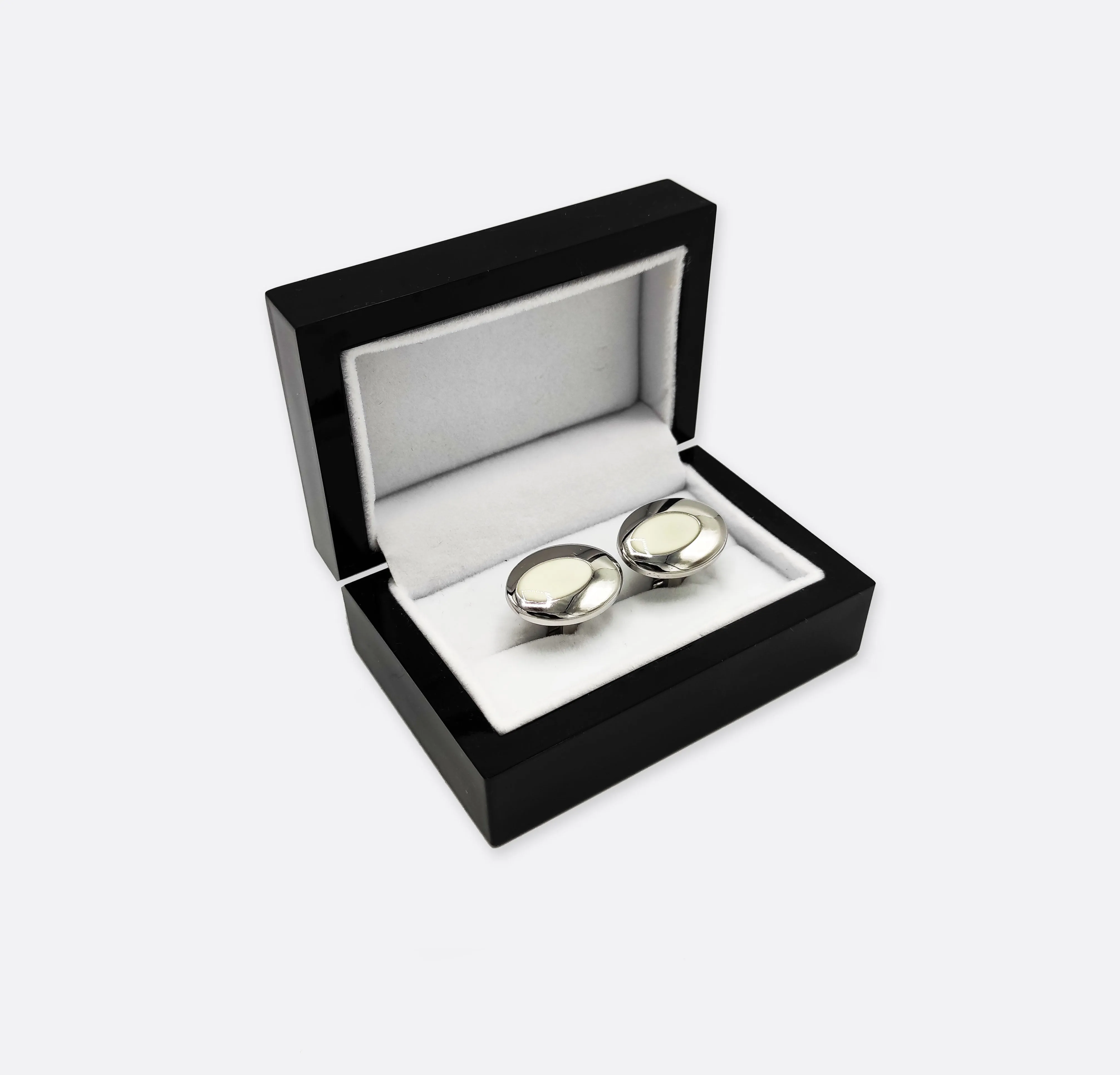 Focal Lens – Silver Cufflinks