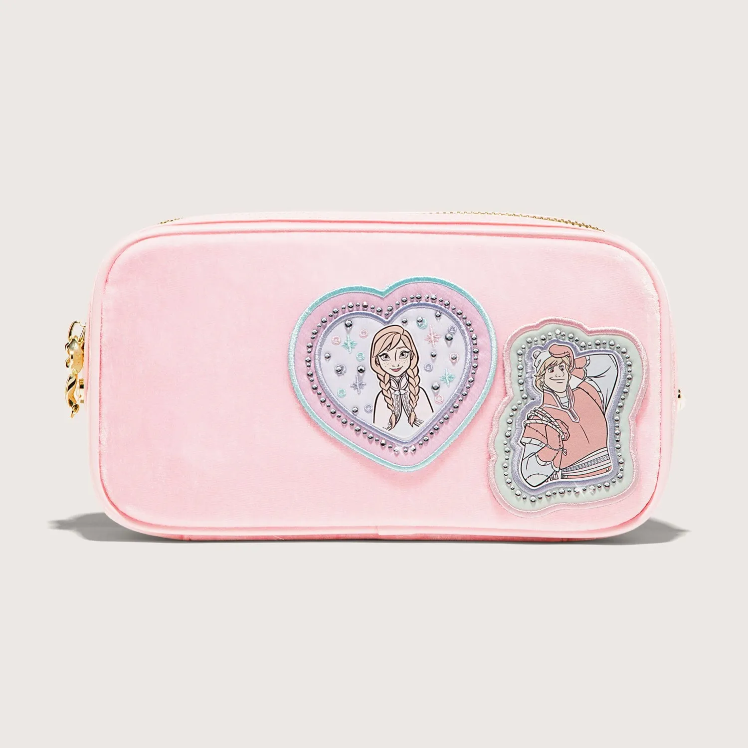 Frozen Small Pouch With Anna & Kristoff Patches